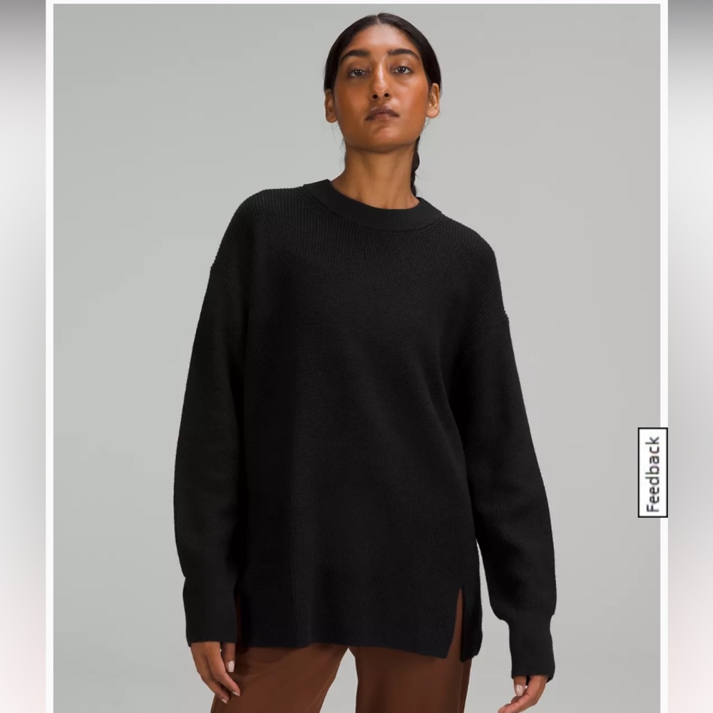 Lululemon Merino Wool Blend Crewneck Sweater jumper Pullover MAKE AN OFFER!